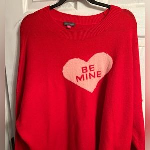 So soft and cute Be Mine xxl #valentines sweater